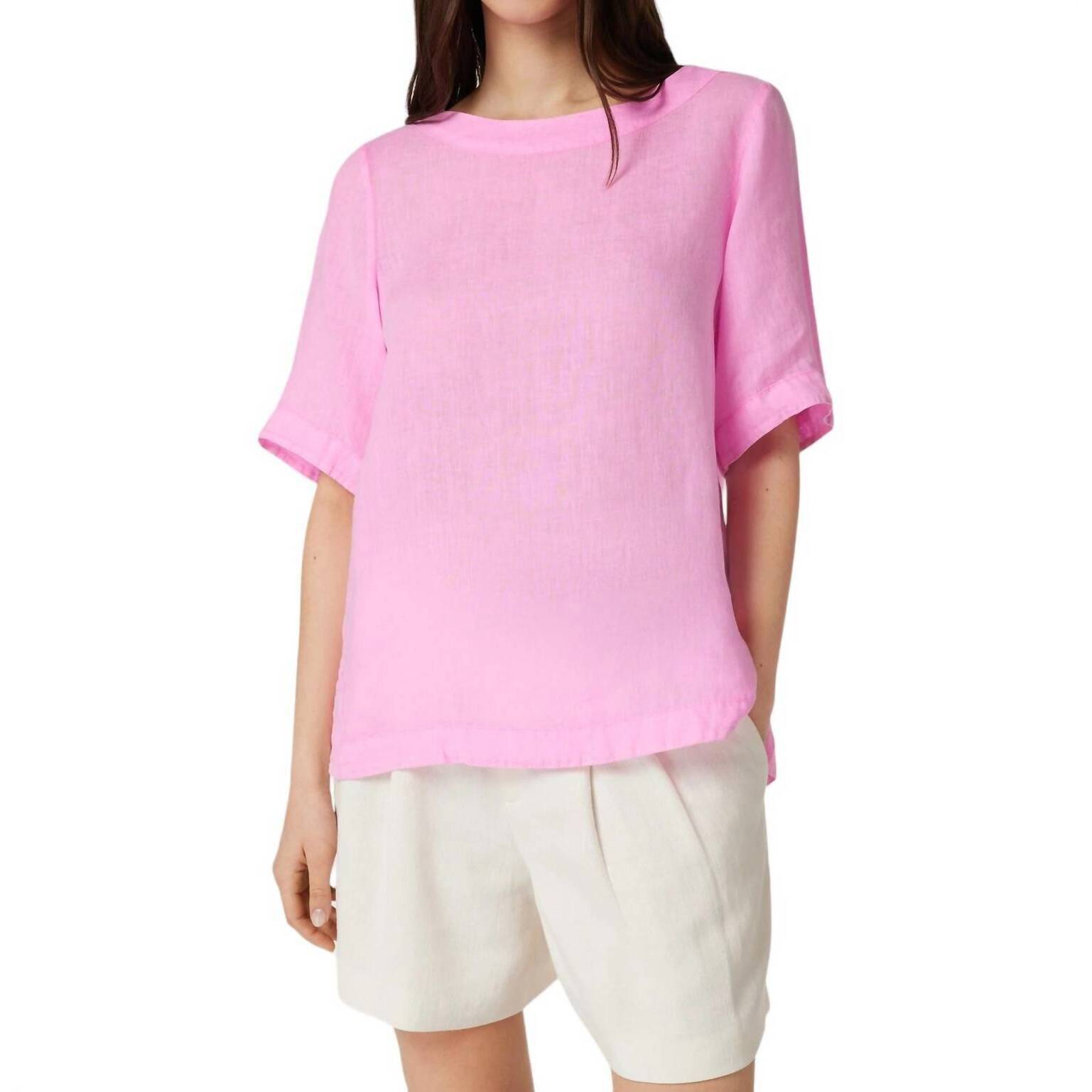 New 0039 Italy Gigi Blouse In Pink